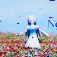 ヰ世界情緒の仮代表カード「【Nemophila】ヰ世界情緒」のイラスト